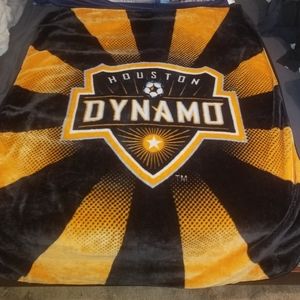 Vintage Y2K Houston Dynamo Blanket